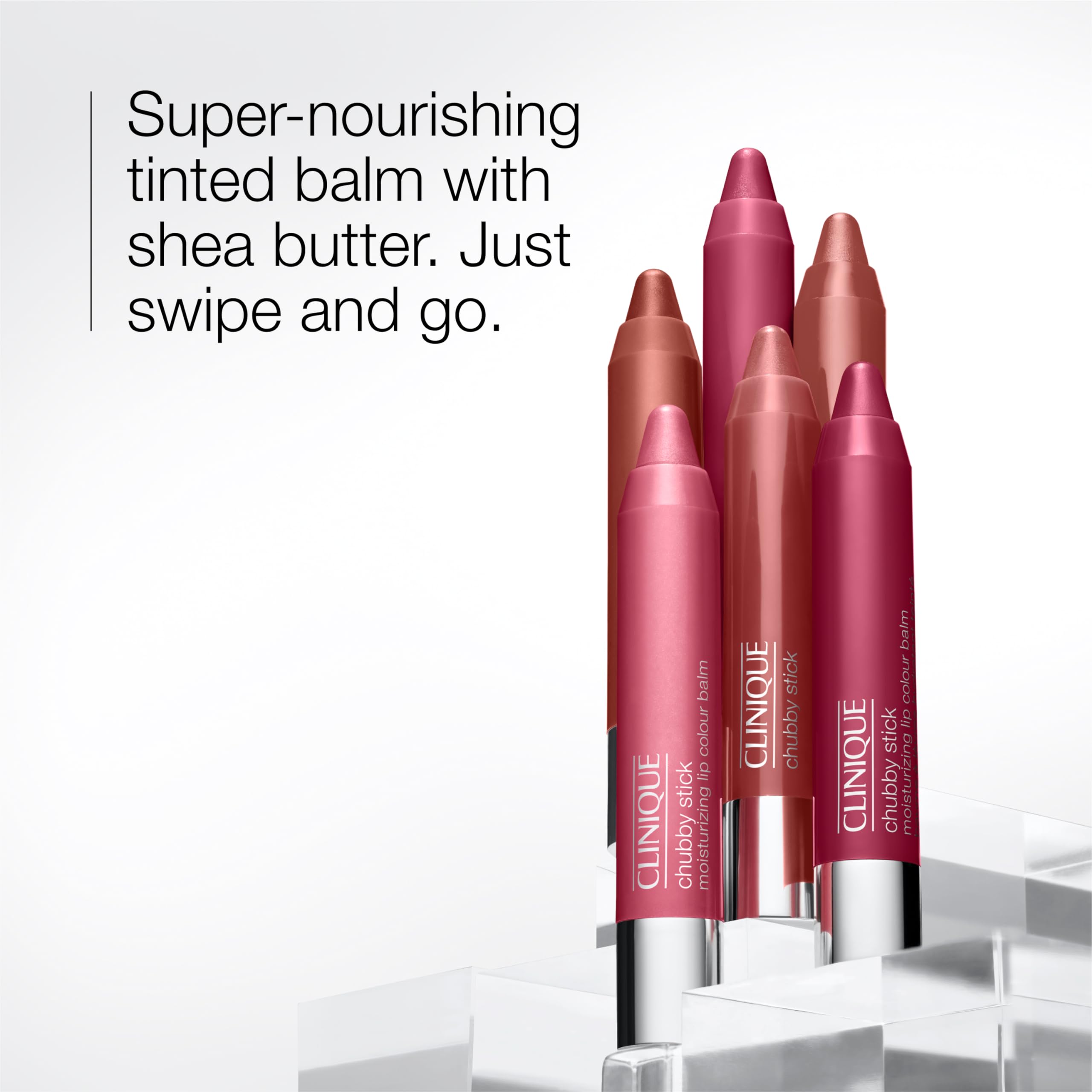 Foto 2 | Bálsamo Labial Clinique Chubby Stick Hidratante Super Strawberry - Venta Internacional.