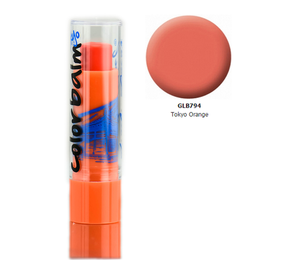 Bálsamo Labial La Girl Color Tokyo Orange - Venta Internacional.