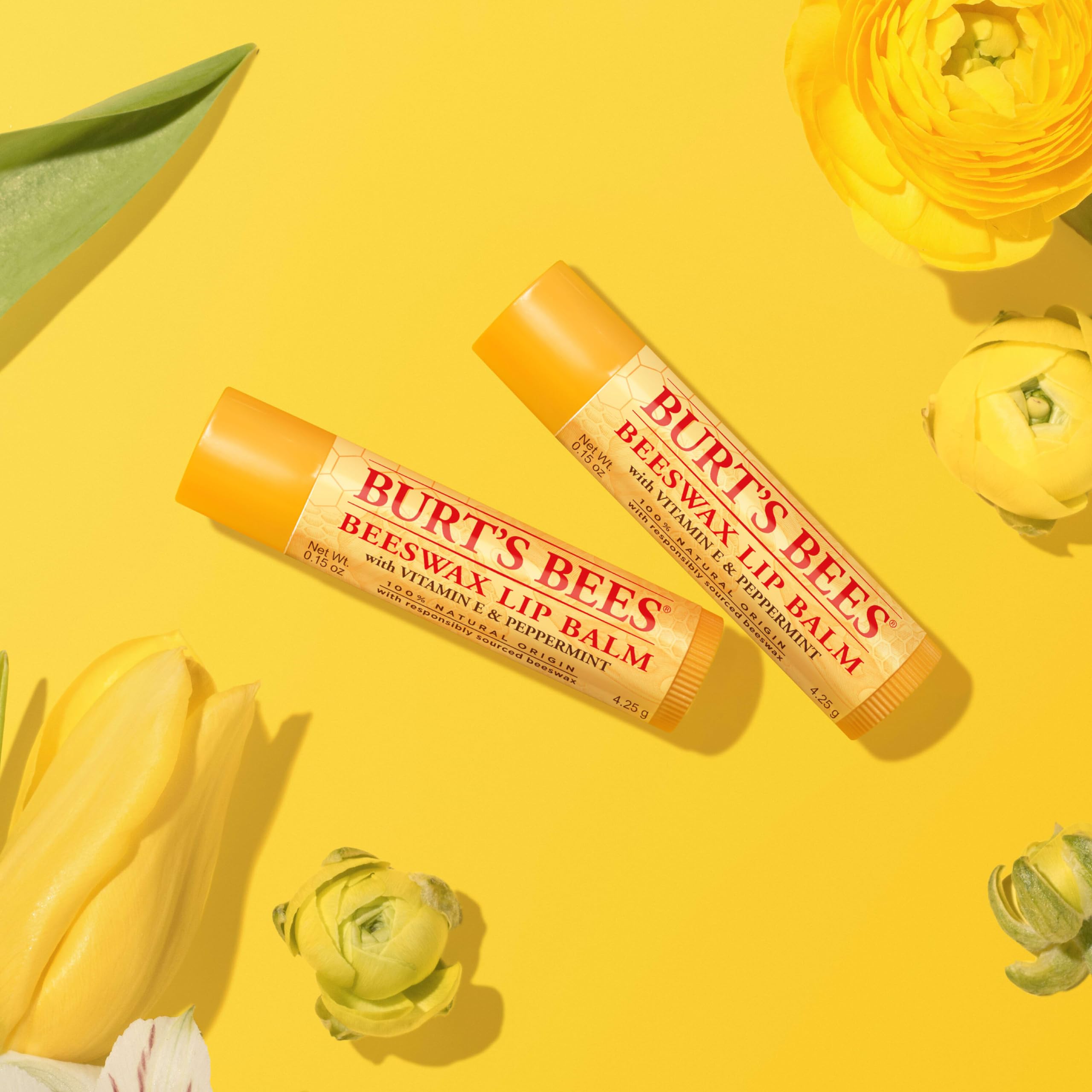 Foto 7 | Bálsamo Labial Burt's Bees Original Bees Beeswax, 12 Tubos, 4,25 Ml - Venta Internacional.
