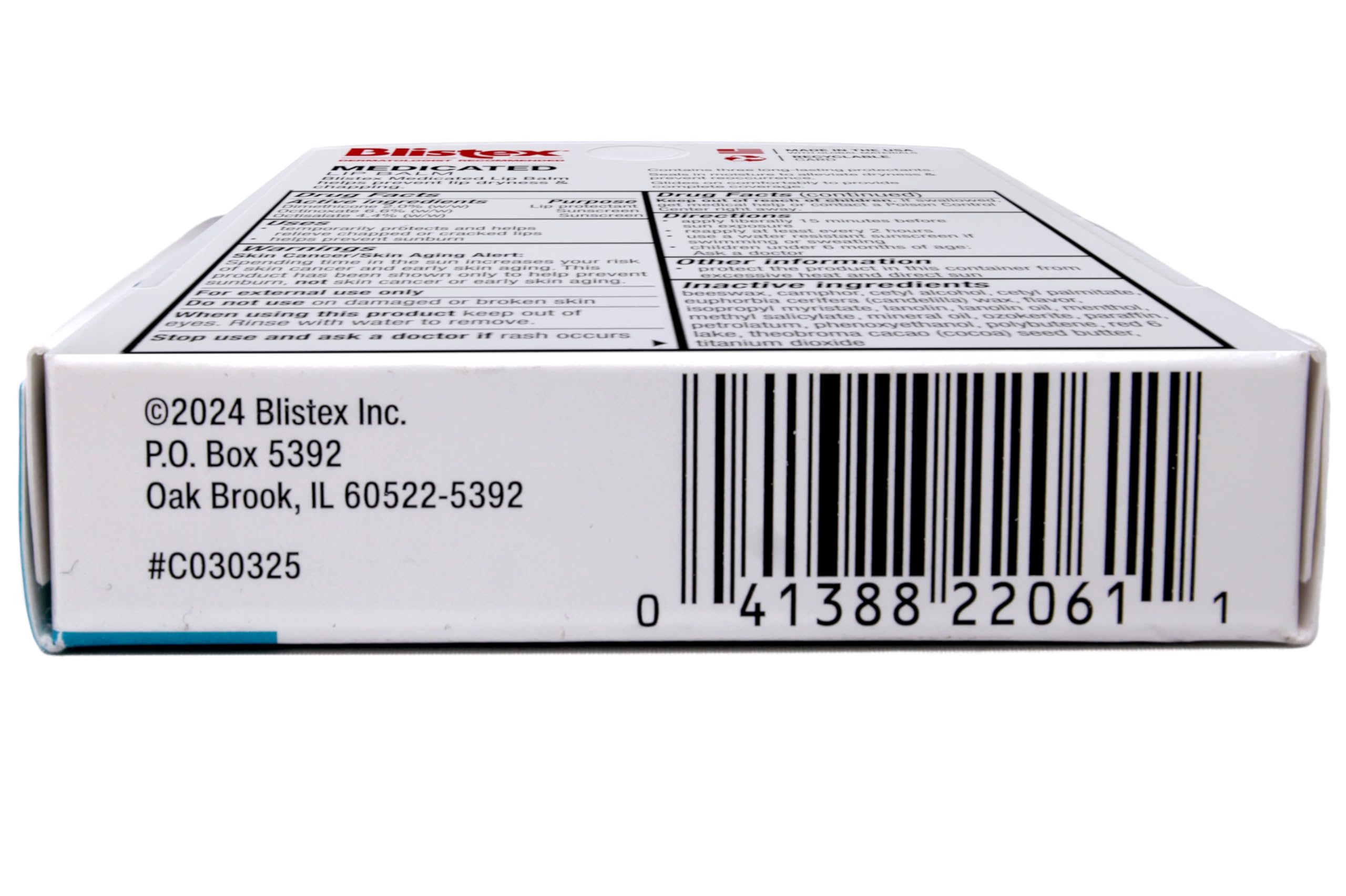 Foto 8 pulgar | Bálsamo Labial Medicinal Blistex Spf 15, 4,25 G (paquete De 8) - Venta Internacional.