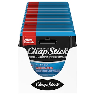 Foto 1 | Bálsamo Labial Chapstick Classic Medication De 4,25 Ml X 12 Tubos - Venta Internacional.