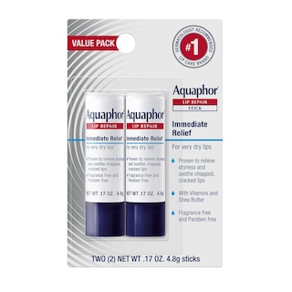 Foto 1 | Bálsamo Labial Aquaphor Lip Repair Stick Hidratante 2x0.17 Oz - Venta Internacional.