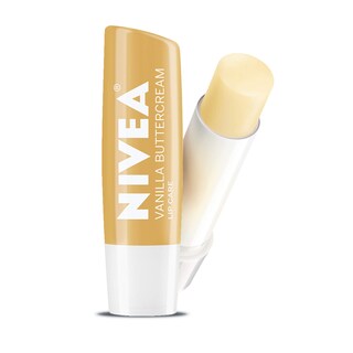 Foto 7 | Bálsamo Labial Nivea Vanilla Buttercream Hidratante Para Todo El Día X4 - Venta Internacional.