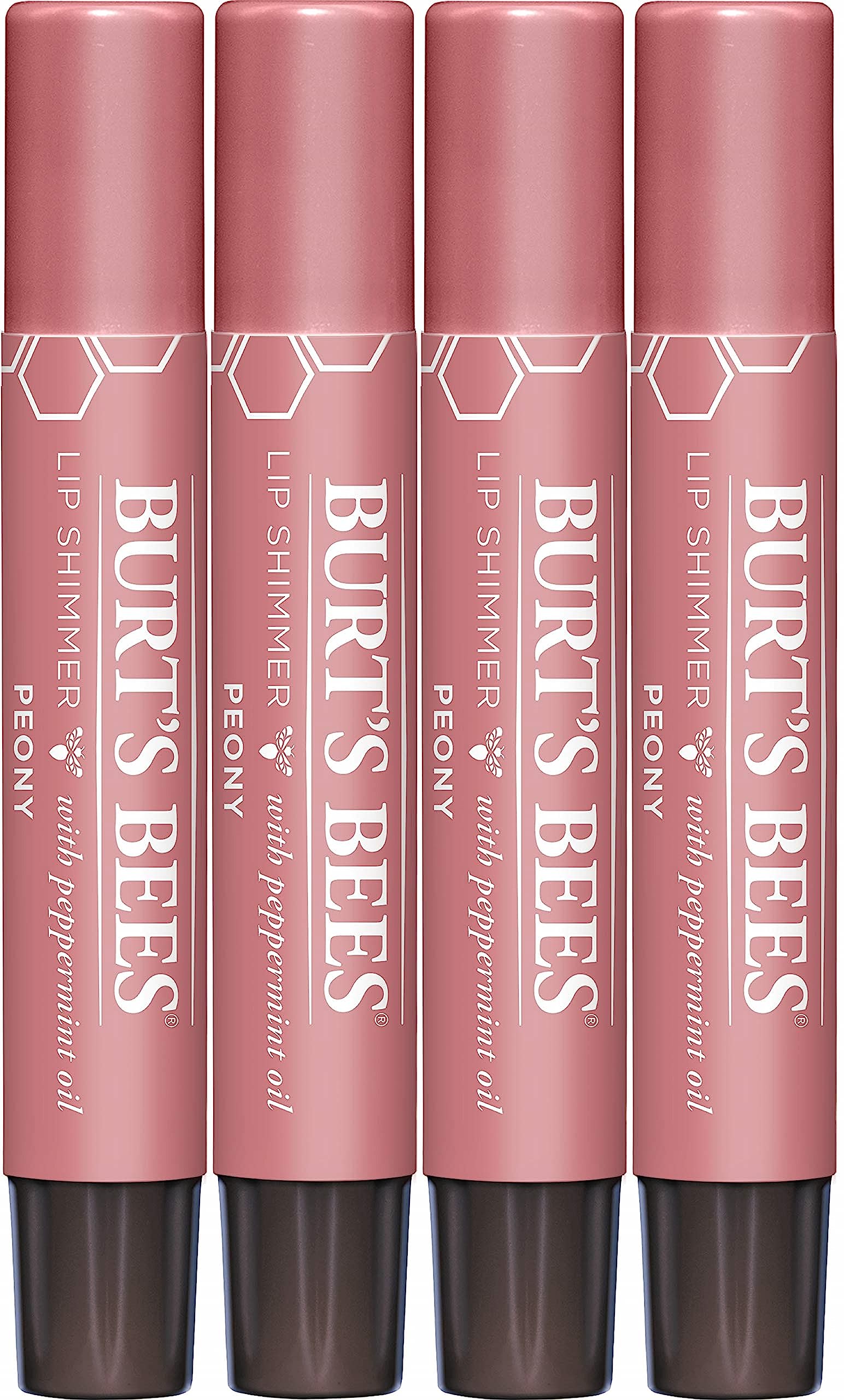 Foto 2 pulgar | Set De Tintes Labiales Burt's Bees Shimmer Lip Tint Peony (paquete De 4) - Venta Internacional.