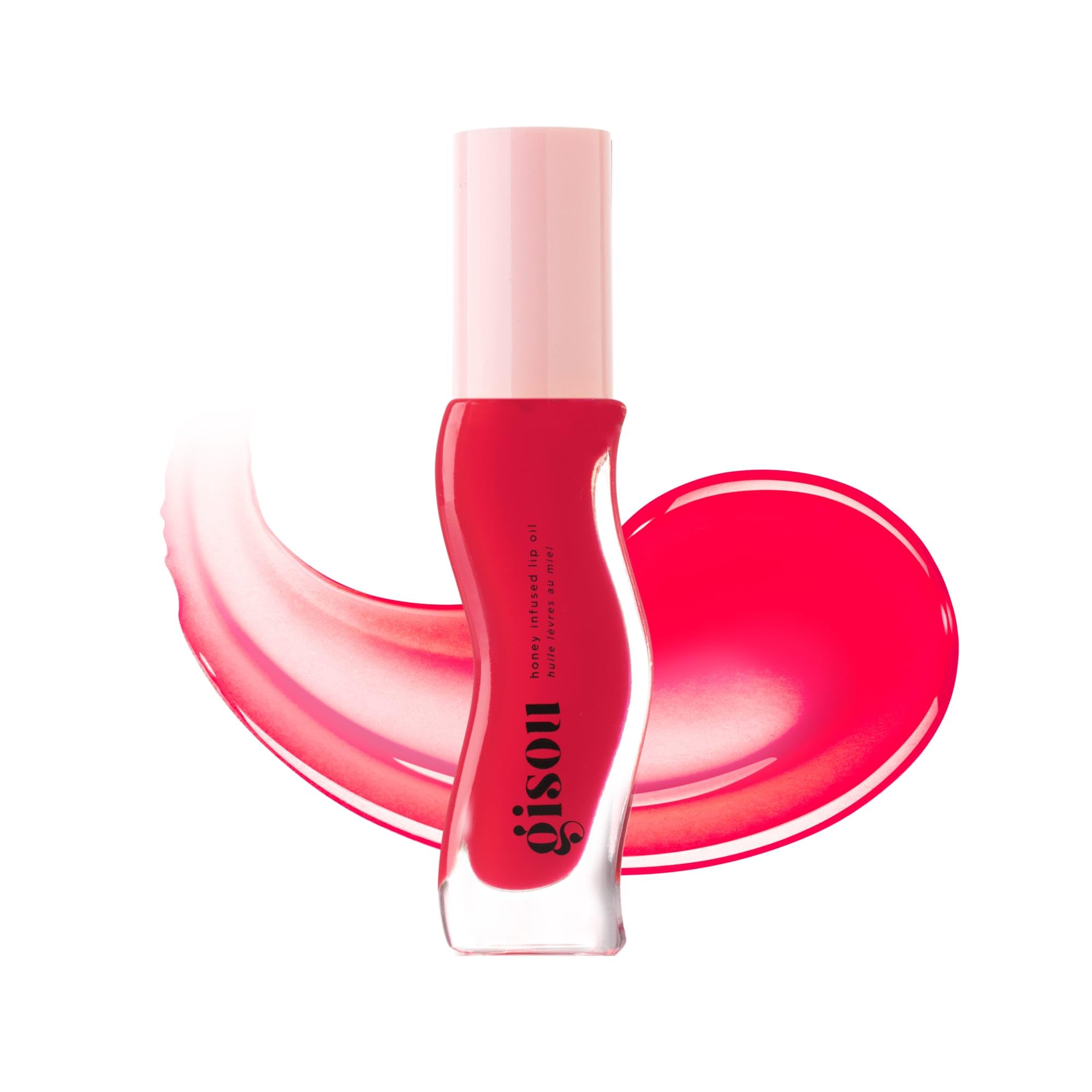Aceite Labial Gisou Hidratante Con Infusión De Miel, 8 Ml, Sorbete De Fresa - Venta Internacional.