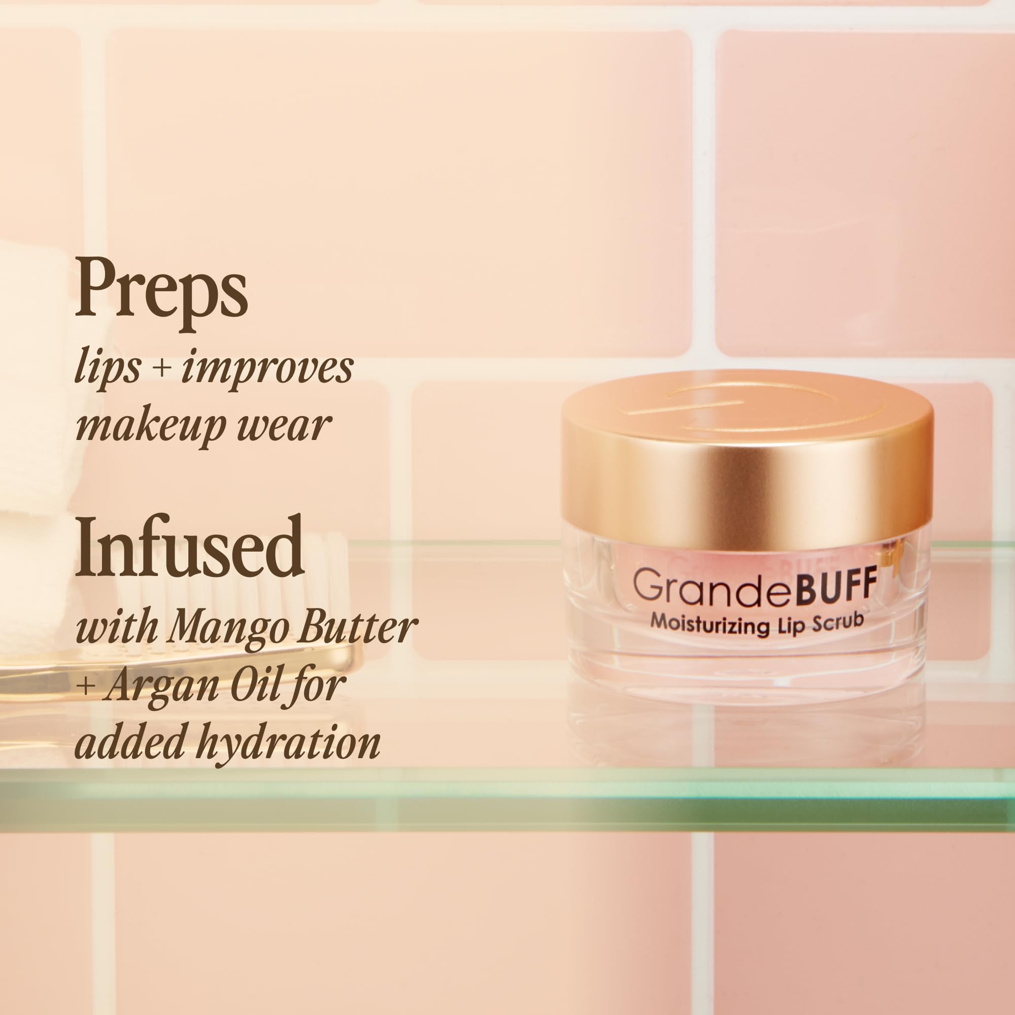 Foto 5 pulgar | Exfoliante Labial Grande Cosmetics Grandebuff Hidratante 15 Ml - Venta Internacional.