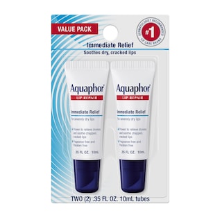 Foto 1 | Bálsamo Labial Aquaphor Lip Repair Que Alivia Los Labios Secos Y Agrietados, 10 Ml X 2 - Venta Internacional.