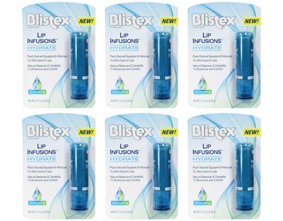 Foto 1 | Crema Hidratante Para Labios Blistex Lip Infusions Hydrate 3,8 Ml (paquete De 6) - Venta Internacional.