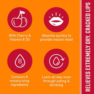 Foto 3 | Bálsamo Labial O'keeffe's Lip Repair Con Aceite De Cereza Y Vitamina E (paquete De 3) - Venta Internacional.