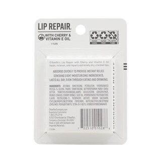 Foto 6 | Bálsamo Labial O'keeffe's Lip Repair Con Aceite De Cereza Y Vitamina E (paquete De 3) - Venta Internacional.