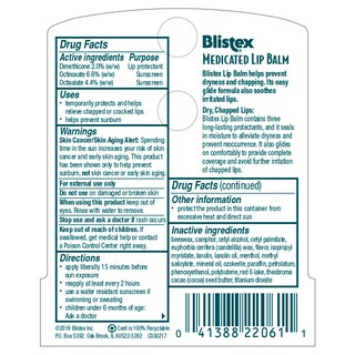Foto 4 | Bálsamo Labial Blistex Medication De 4,25 Ml (paquete De 24) Spf 15 - Venta Internacional.