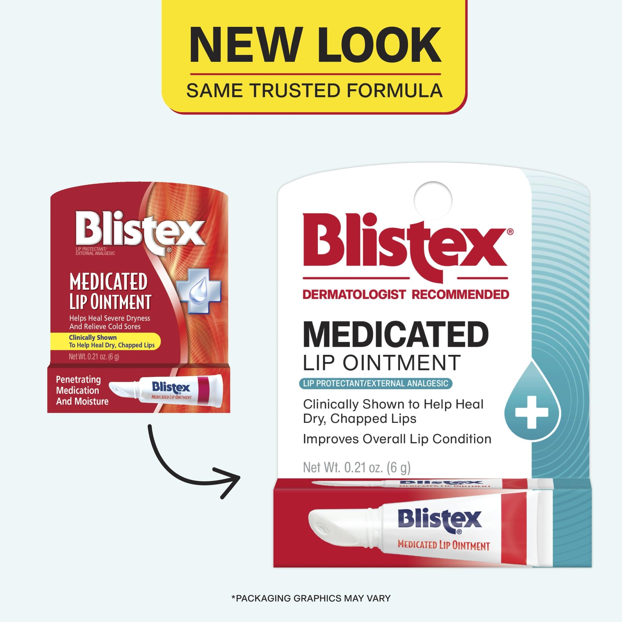 Foto 3 pulgar | Pomada Para Labios Blistex Medication, Tubo De 6 Ml, Paquete De 12 - Venta Internacional.