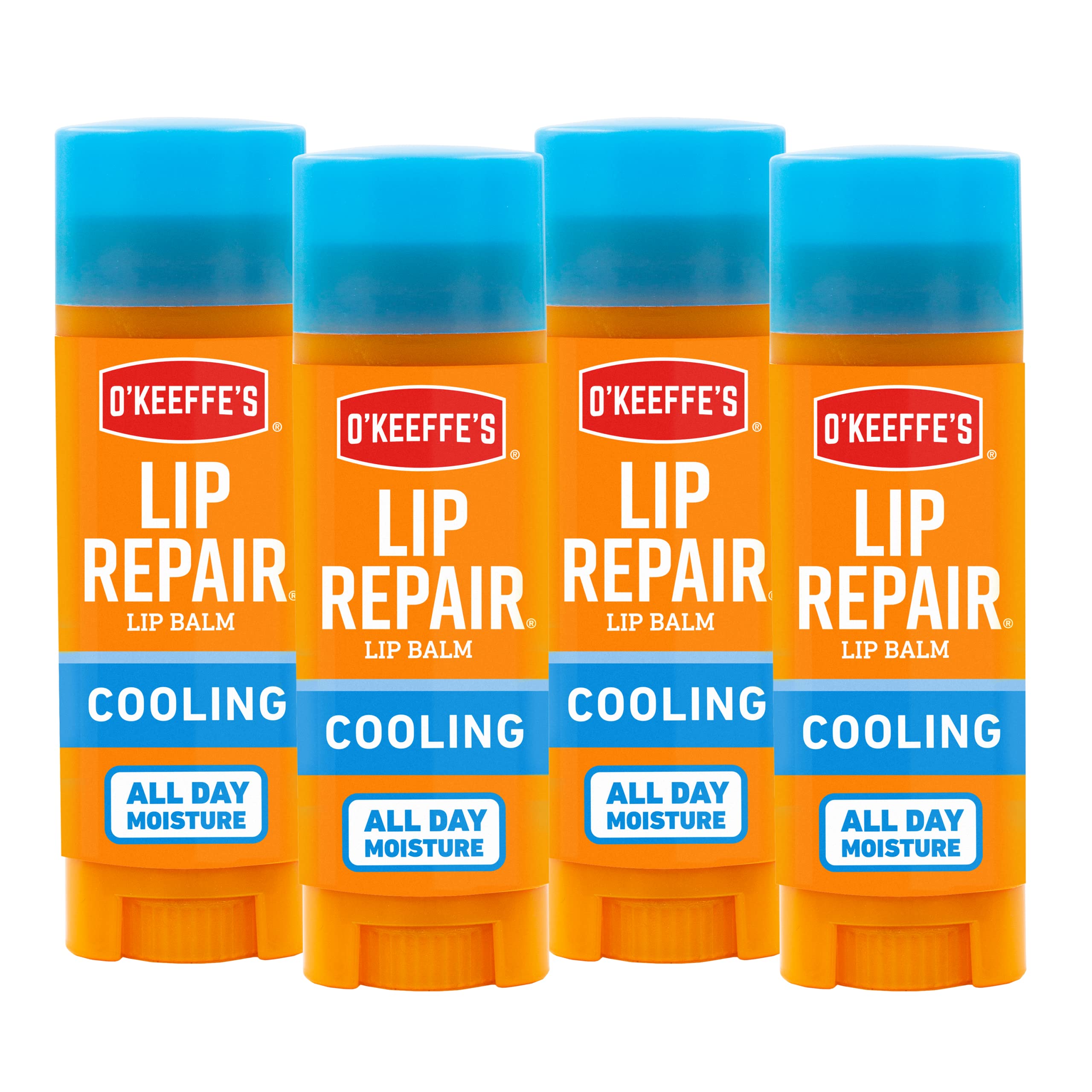 Foto 2 pulgar | Bálsamo Labial O'keeffe's Cooling Relief Lip Repair (paquete De 4) - Venta Internacional.