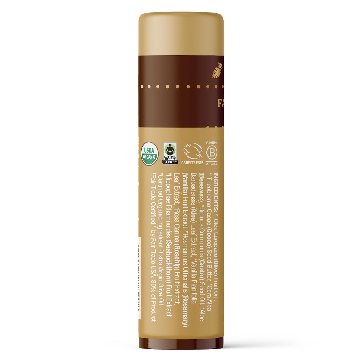 Foto 3 pulgar | Bálsamo Labial Badger, Vainilla Y Manteca De Cacao 100% Orgánica, Paquete De 4 - Venta Internacional.