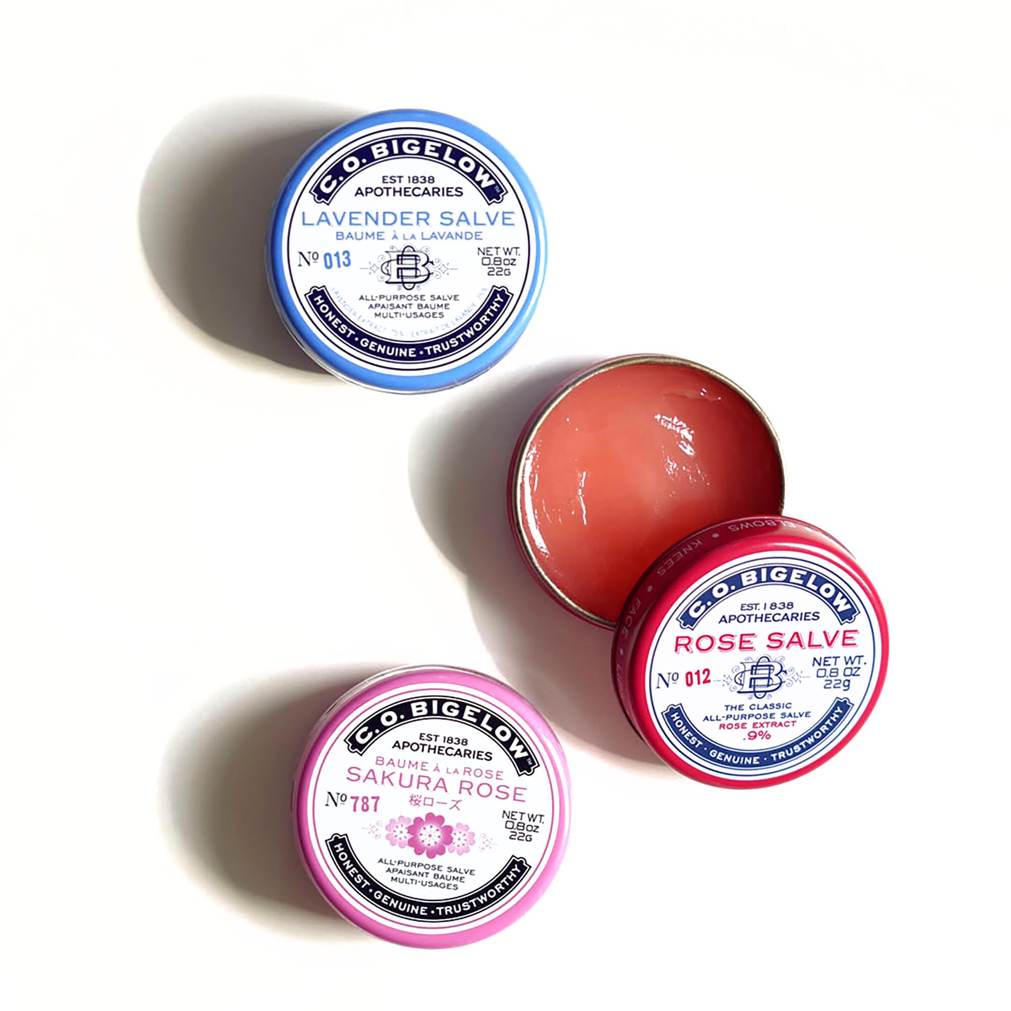 Foto 7 | Bálsamo Labial C.o. Bigelow, Pomadas Multiusos, Paquete Variado, 3 Unidades, 24 Ml - Venta Internacional.
