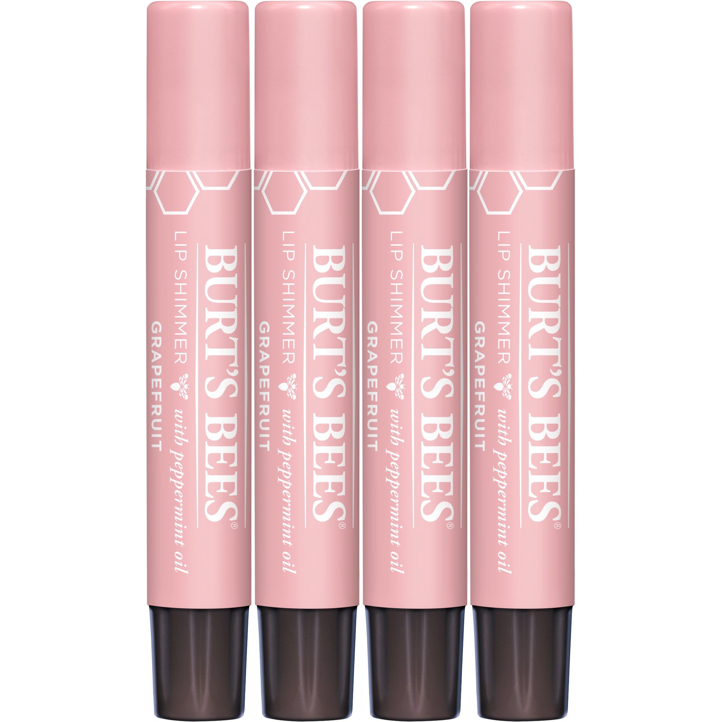 Foto 2 pulgar | Set De Tintes Labiales Burt's Bees Shimmer Grapefruit, Paquete De 4 - Venta Internacional.