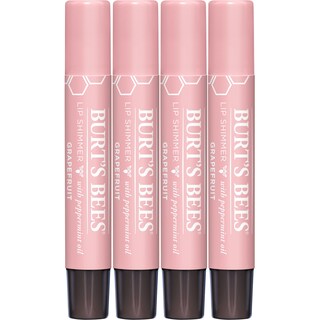 Foto 1 | Set De Tintes Labiales Burt's Bees Shimmer Grapefruit, Paquete De 4 - Venta Internacional.