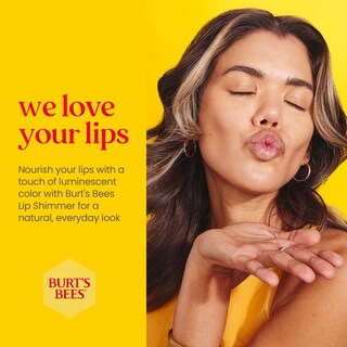 Foto 4 | Set De Tintes Labiales Burt's Bees Shimmer Grapefruit, Paquete De 4 - Venta Internacional.