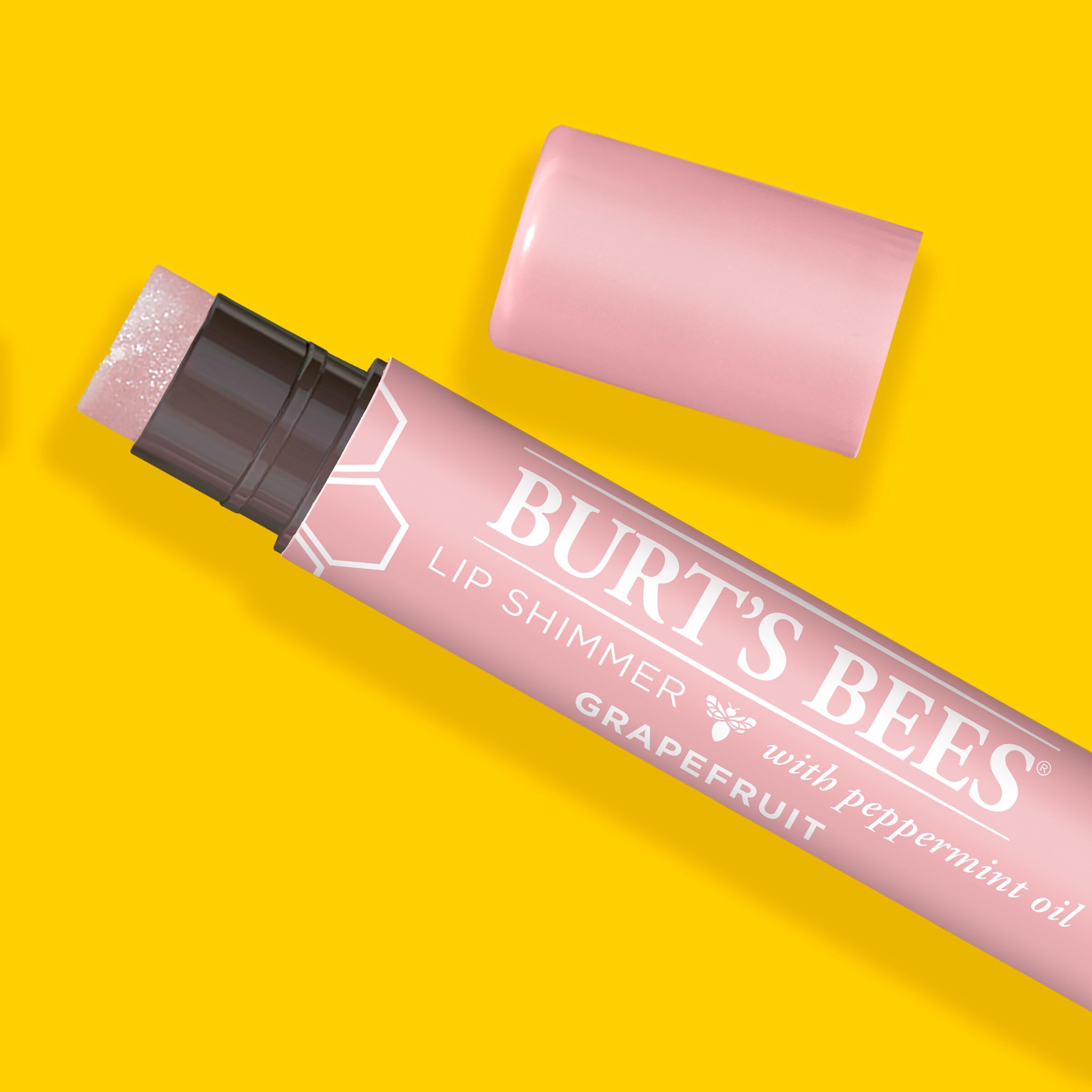 Foto 8 pulgar | Set De Tintes Labiales Burt's Bees Shimmer Grapefruit, Paquete De 4 - Venta Internacional.