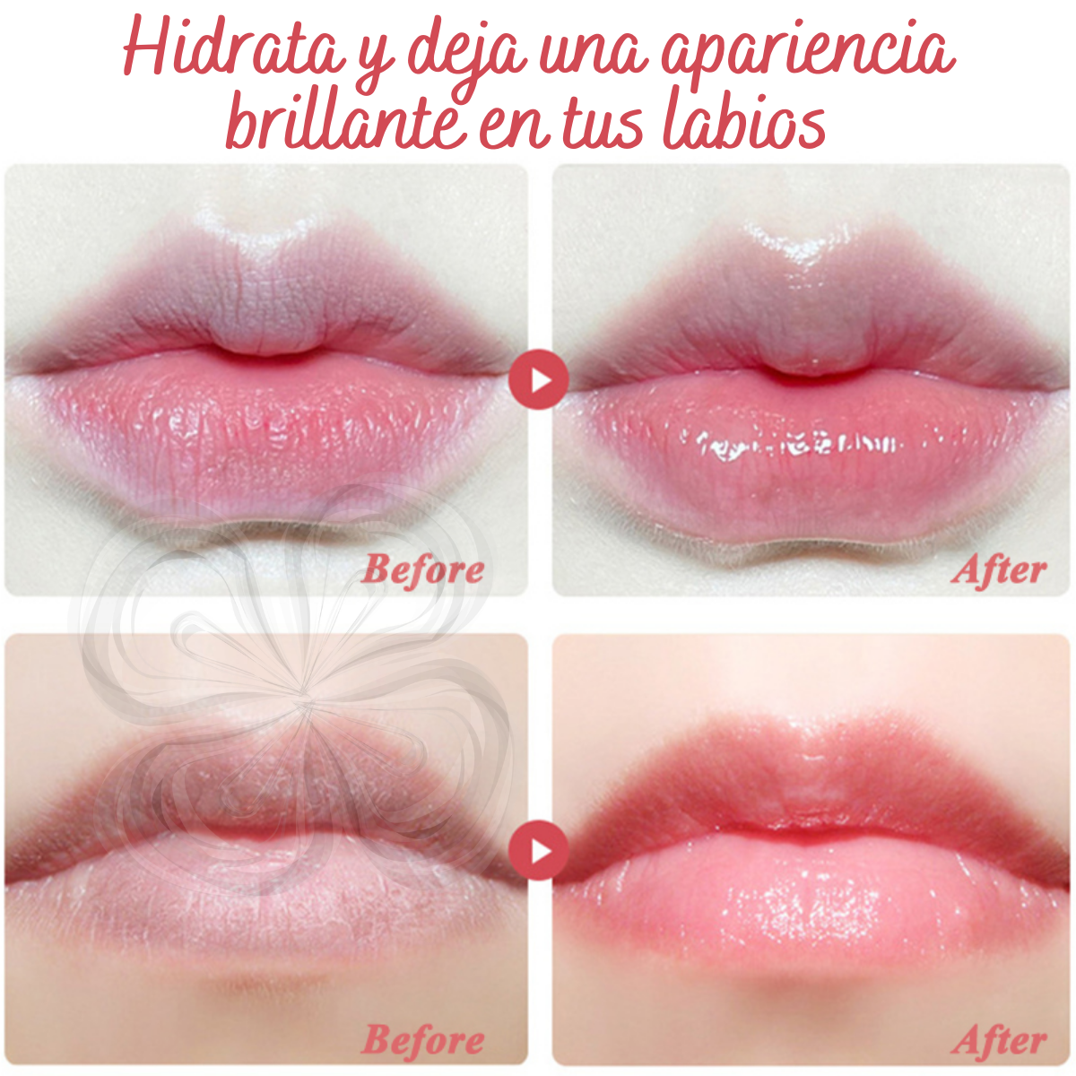 Foto 6 | Bálsamo Labial Mascarilla Labios Hidratante Tarro Miel 2 Piezas