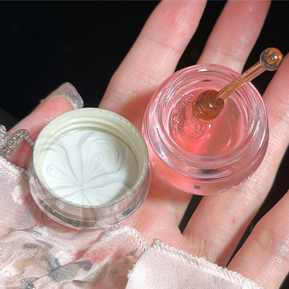 Foto 7 | Bálsamo Labial Mascarilla Labios Hidratante Tarro Miel 2 Piezas