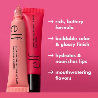 Foto 3 | Bálsamo Labial E.l.f. Glow Reviver Melting Strawberry Shortcake - Venta Internacional.