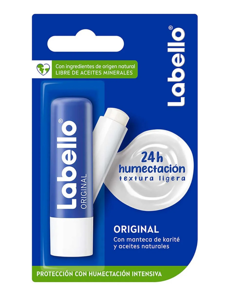 Foto 4 | Bálsamo Labial Labello Protector Humectante + Termo De Agua De Regalo Güish