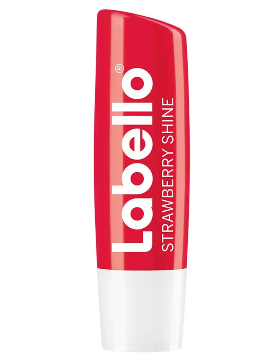 Foto 3 pulgar | Bálsamo Labial Protector Humectante Labello Fresa + Termo De Agua De Regalo Güish