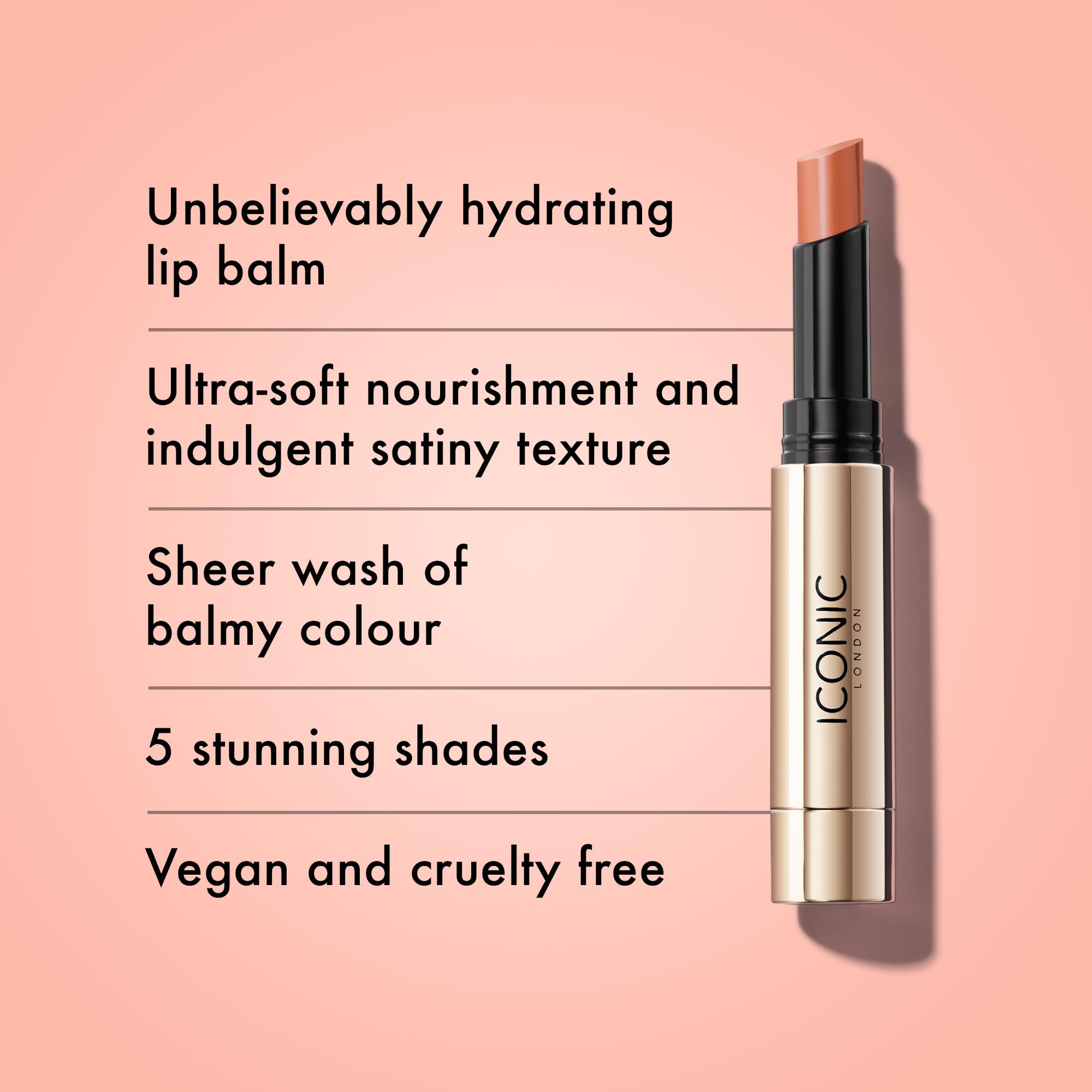 Foto 3 pulgar | Bálsamo Labial Iconic London Melting Touch, Hidratante, Vegano, Sin Tirantes - Venta Internacional.