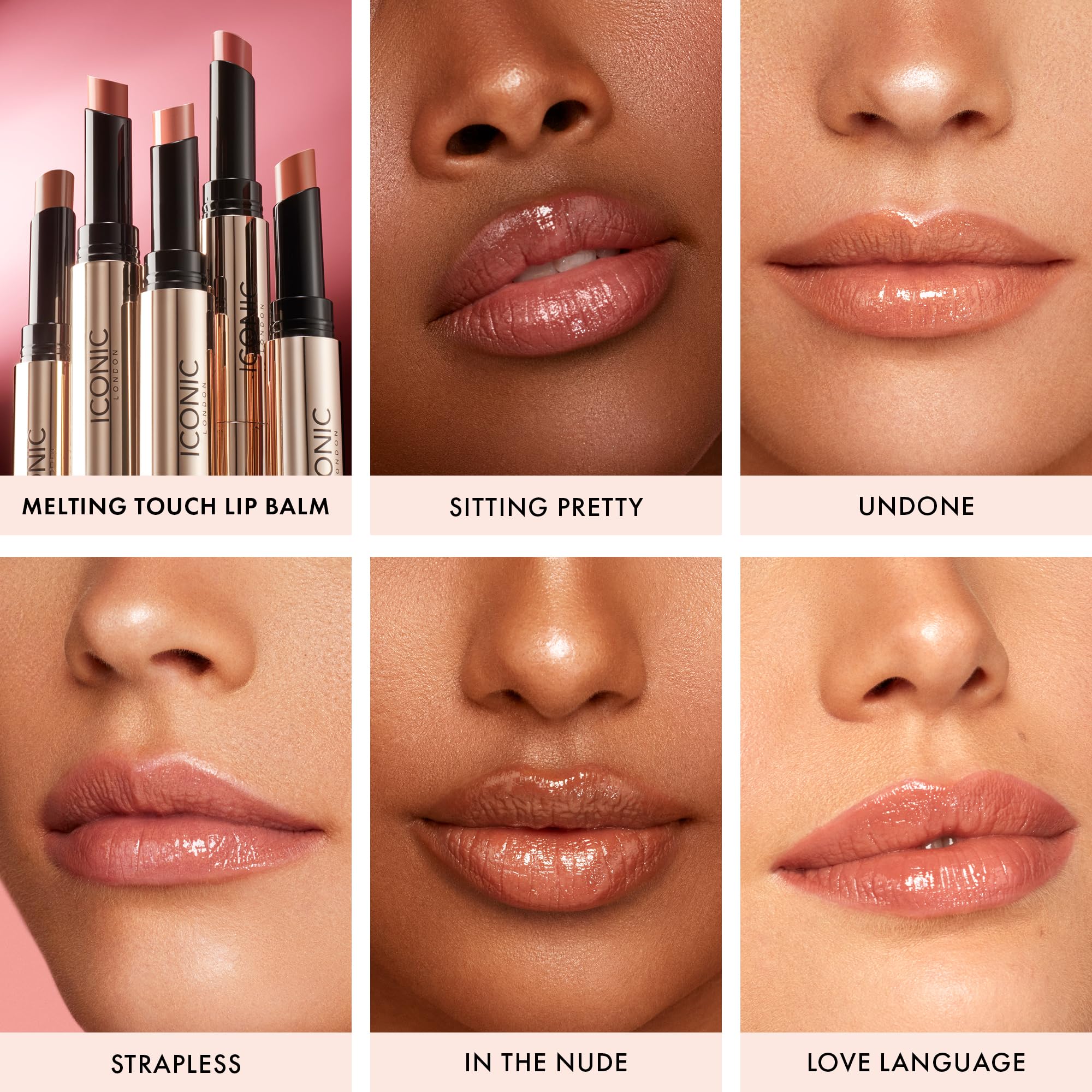 Foto 5 pulgar | Bálsamo Labial Iconic London Melting Touch Hydrating Vegan Undone - Venta Internacional.