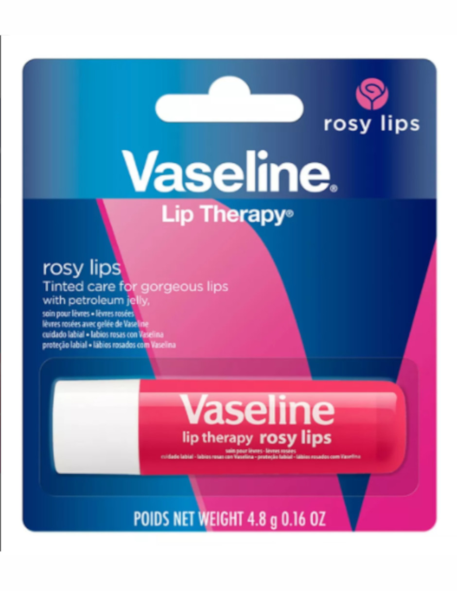 Foto 3 pulgar | Vaselina Balsamo Para Labios Lip Therapy Rosy Lips + Termo Güish Gratis