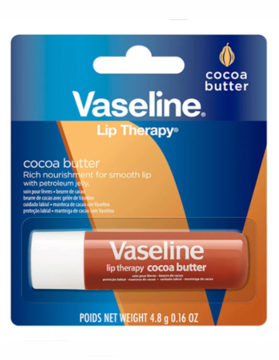 Foto 3 pulgar | Vaselina Balsamo Para Labios Lip Therapy Cocoa Butter + Termo Güish Gratis