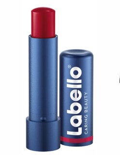 Foto 4 | Bálsamo Labial Labello Caring Beauty Color Red + Termo De Güish Gratis