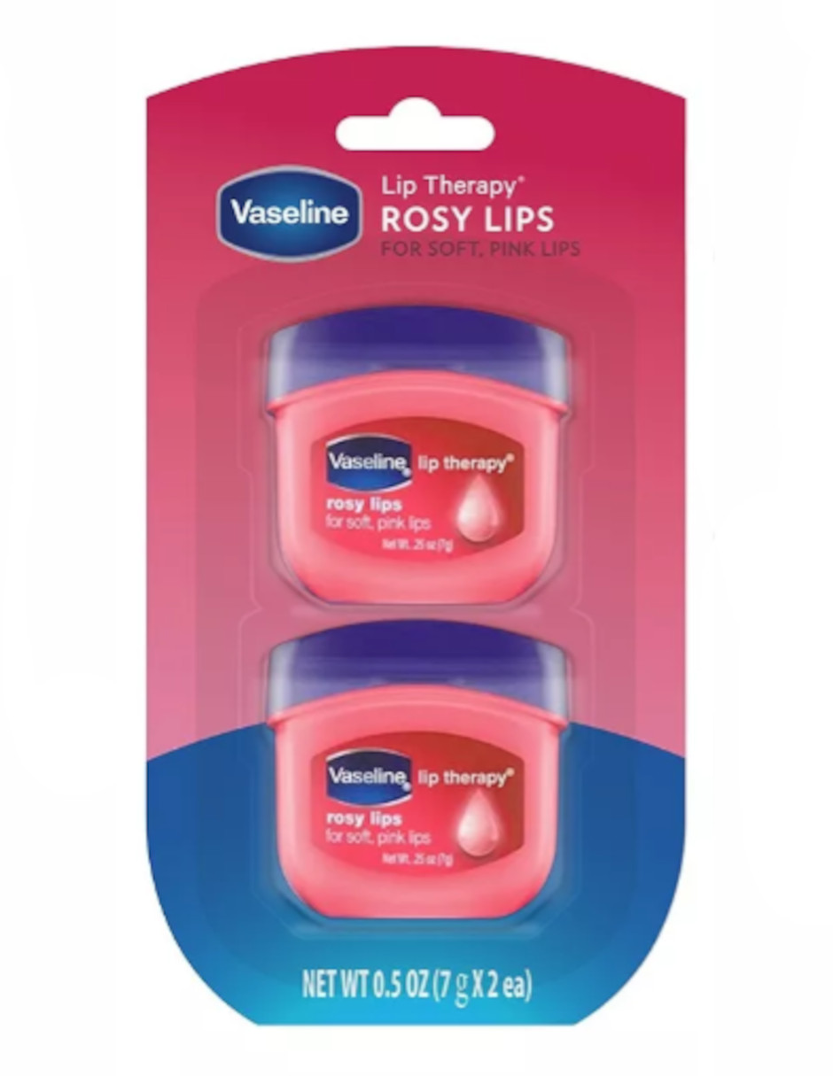 Foto 3 pulgar | Vaseline 2 Pack Bálsamo Para Labios Mini Tarro Rosa + Termo Güish Gratis