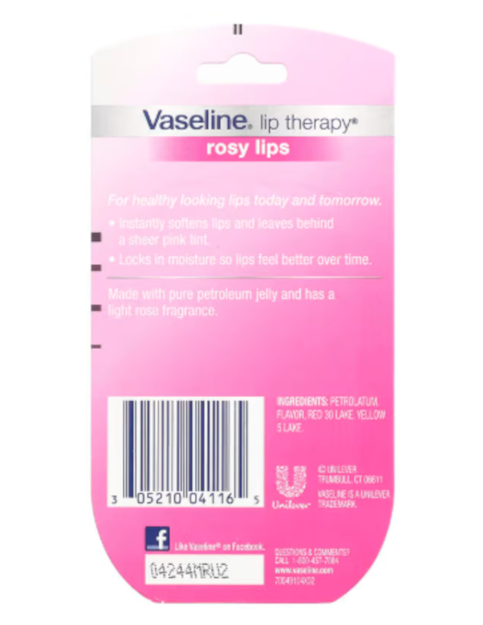 Foto 5 pulgar | Vaseline 2 Pack Bálsamo Para Labios Mini Tarro Rosa + Termo Güish Gratis