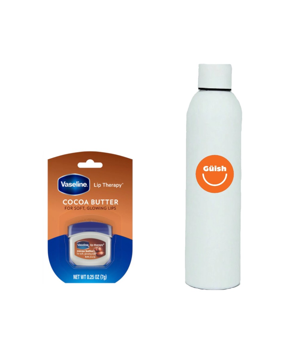 Vaseline Lip Care Cocoa Butter Mini + Termo Güish Gratis