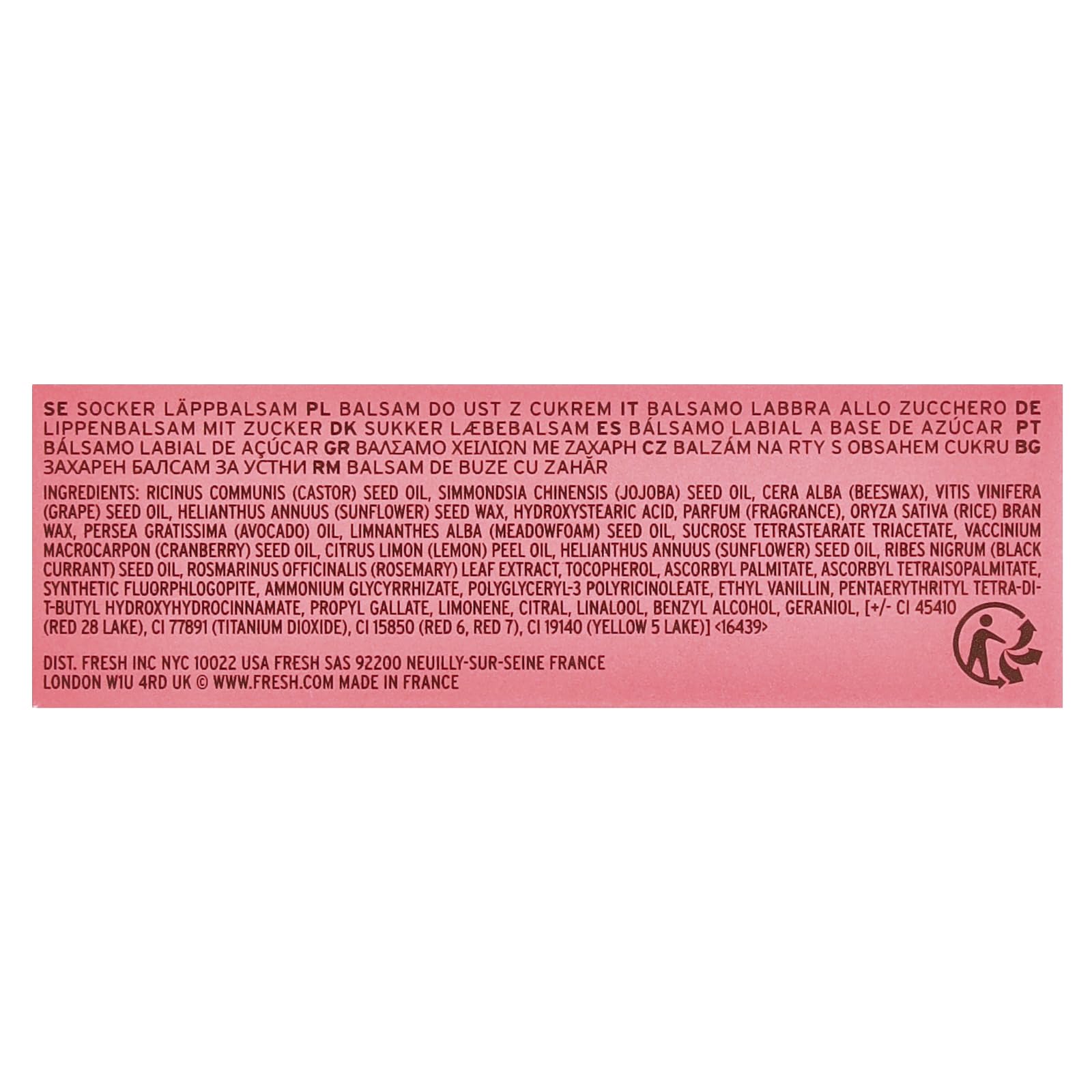 Foto 4 pulgar | Tratamiento Labial Fresh Sugar Papaya De 4,2 Ml Para Mujeres - Venta Internacional.