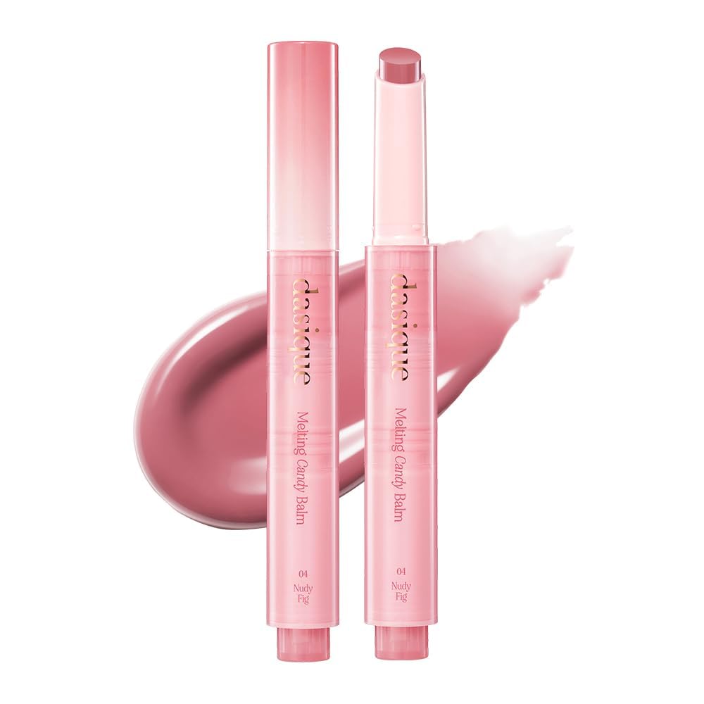 Bálsamo Labial Dasique Melting Candy Balm #04 Nudy Fig Vegan - Venta Internacional.