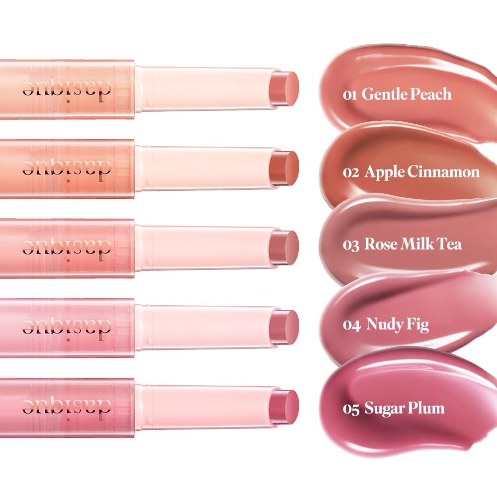 Foto 4 pulgar | Bálsamo Labial Dasique Melting Candy Balm #01 Gentle Peach Vegan - Venta Internacional.
