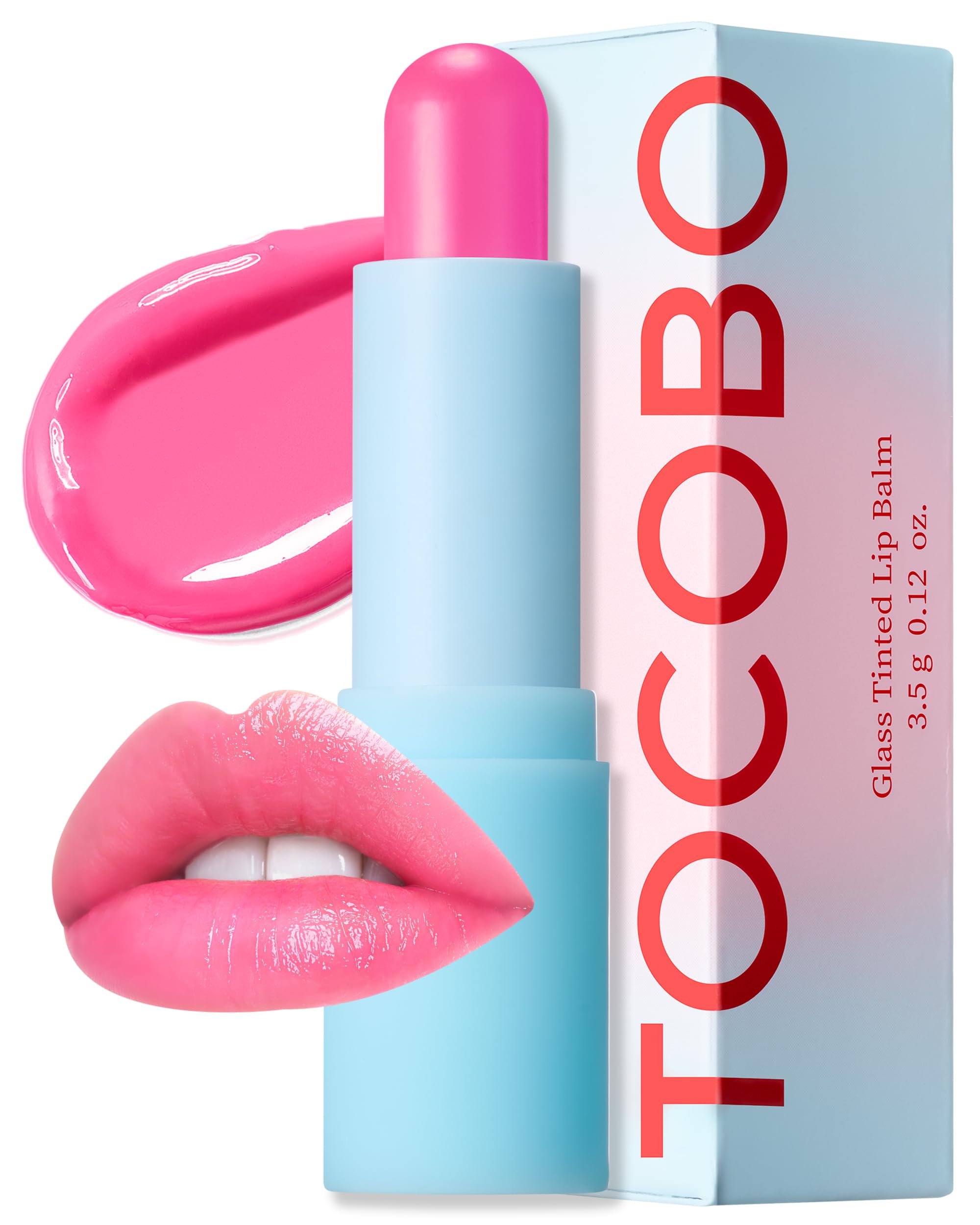 Bálsamo Labial Tocobo Glow Ritual 012 Better Pink Vegan Korean - Venta Internacional.