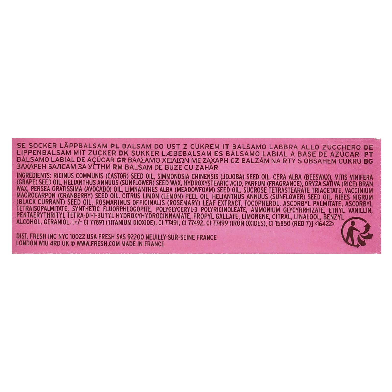 Foto 4 pulgar | Tratamiento Labial Fresh Sugar Bloom De 4,2 Ml Para Mujer - Venta Internacional.