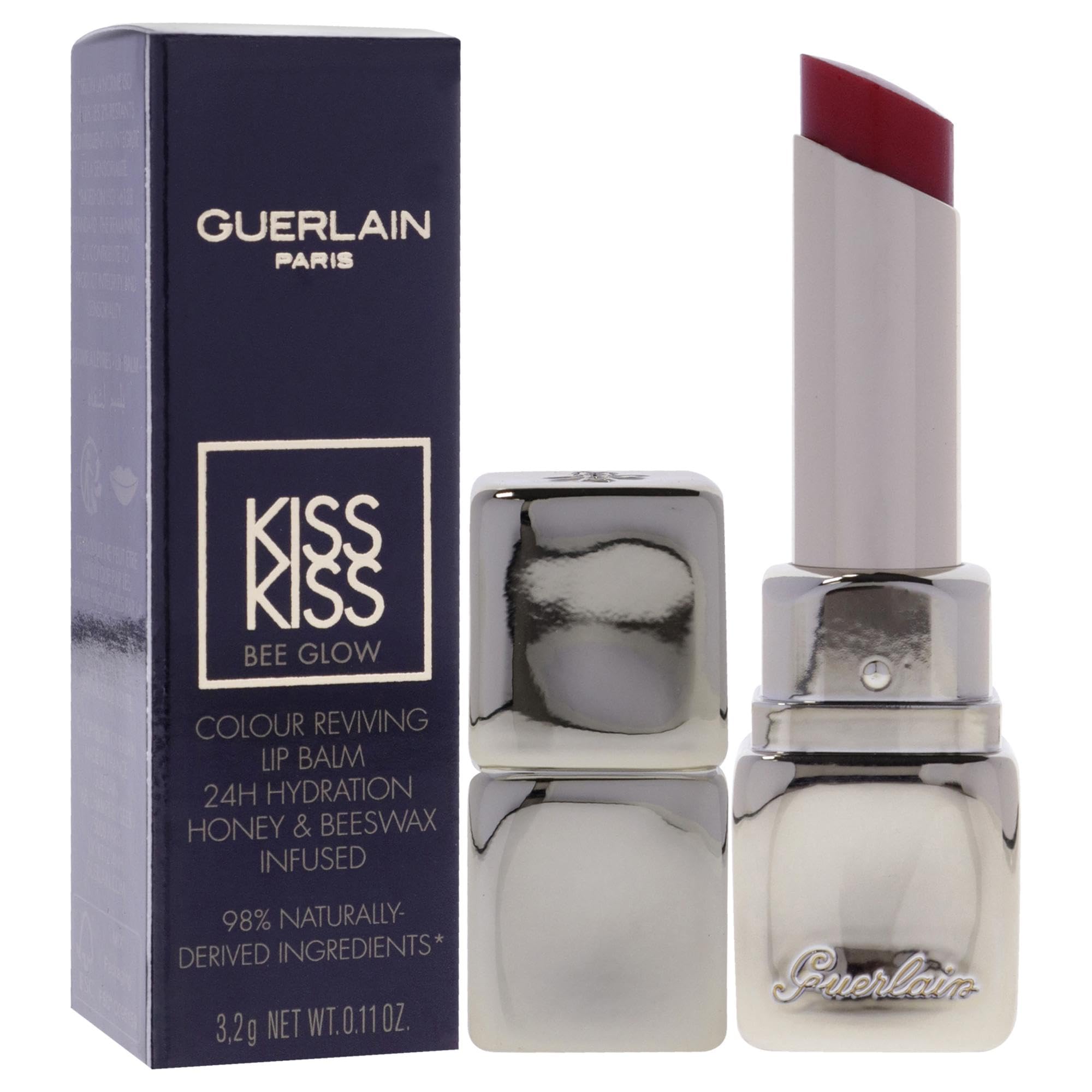 Foto 4 pulgar | Bálsamo Labial Guerlain Kiss Kiss Bee Glow 775 Poppy Glow 3 Ml - Venta Internacional.