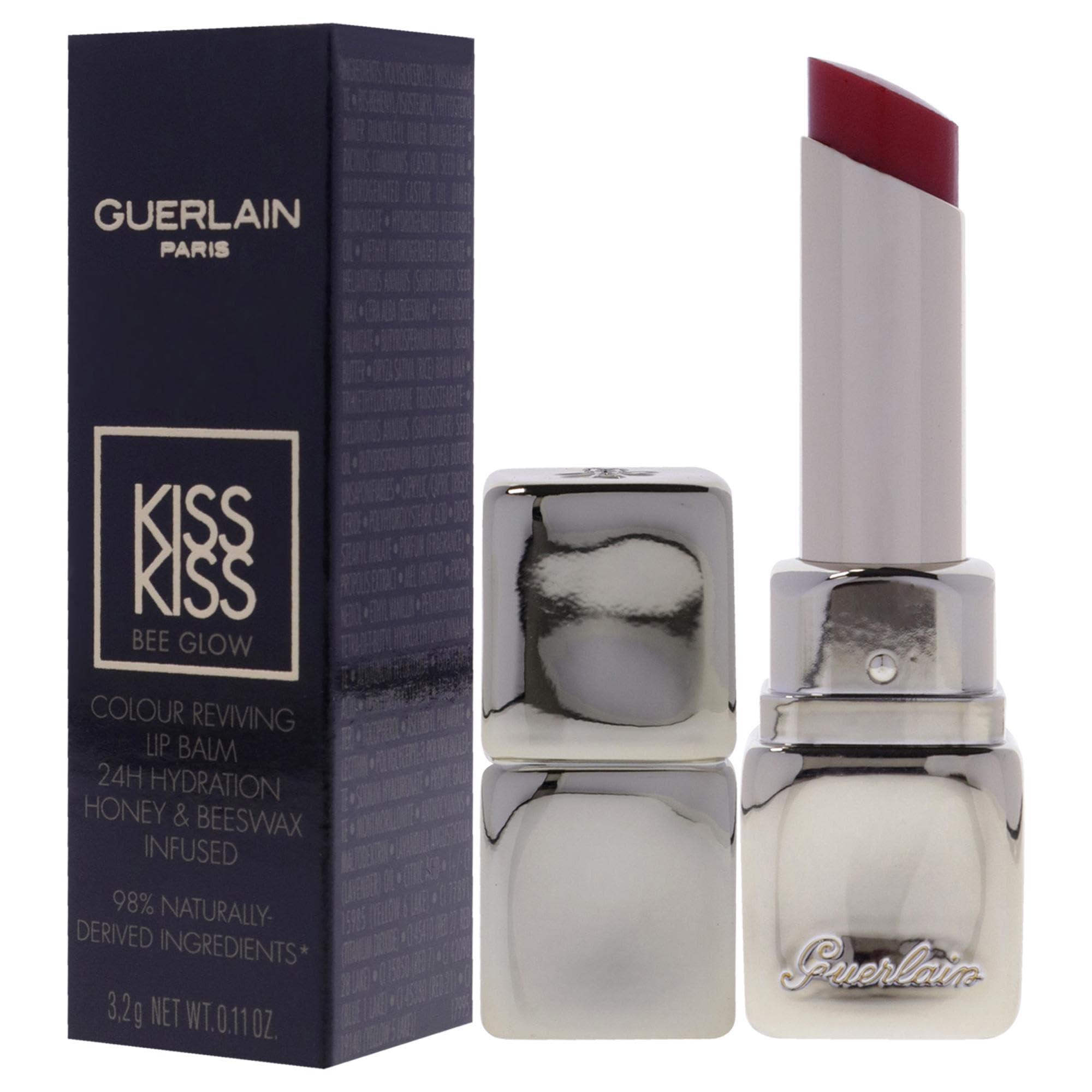 Foto 5 pulgar | Bálsamo Labial Guerlain Kiss Kiss Bee Glow 775 Poppy Glow 3 Ml - Venta Internacional.