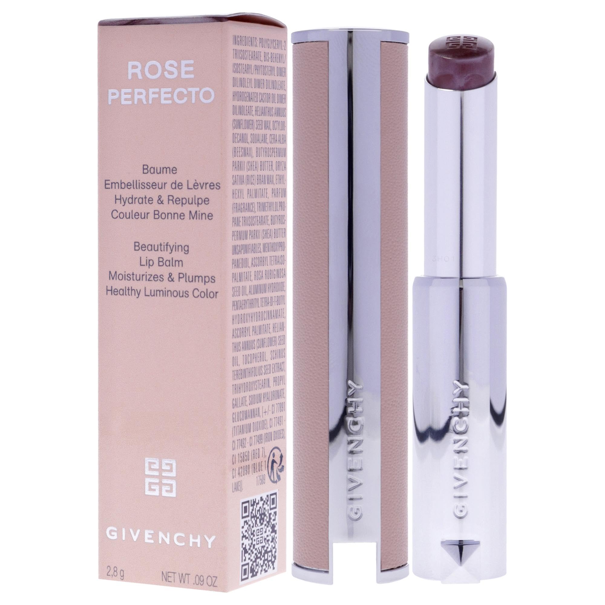 Foto 5 pulgar | Bálsamo Labial Givenchy Rose Perfecto Plumping N117 Chilling Brown - Venta Internacional.