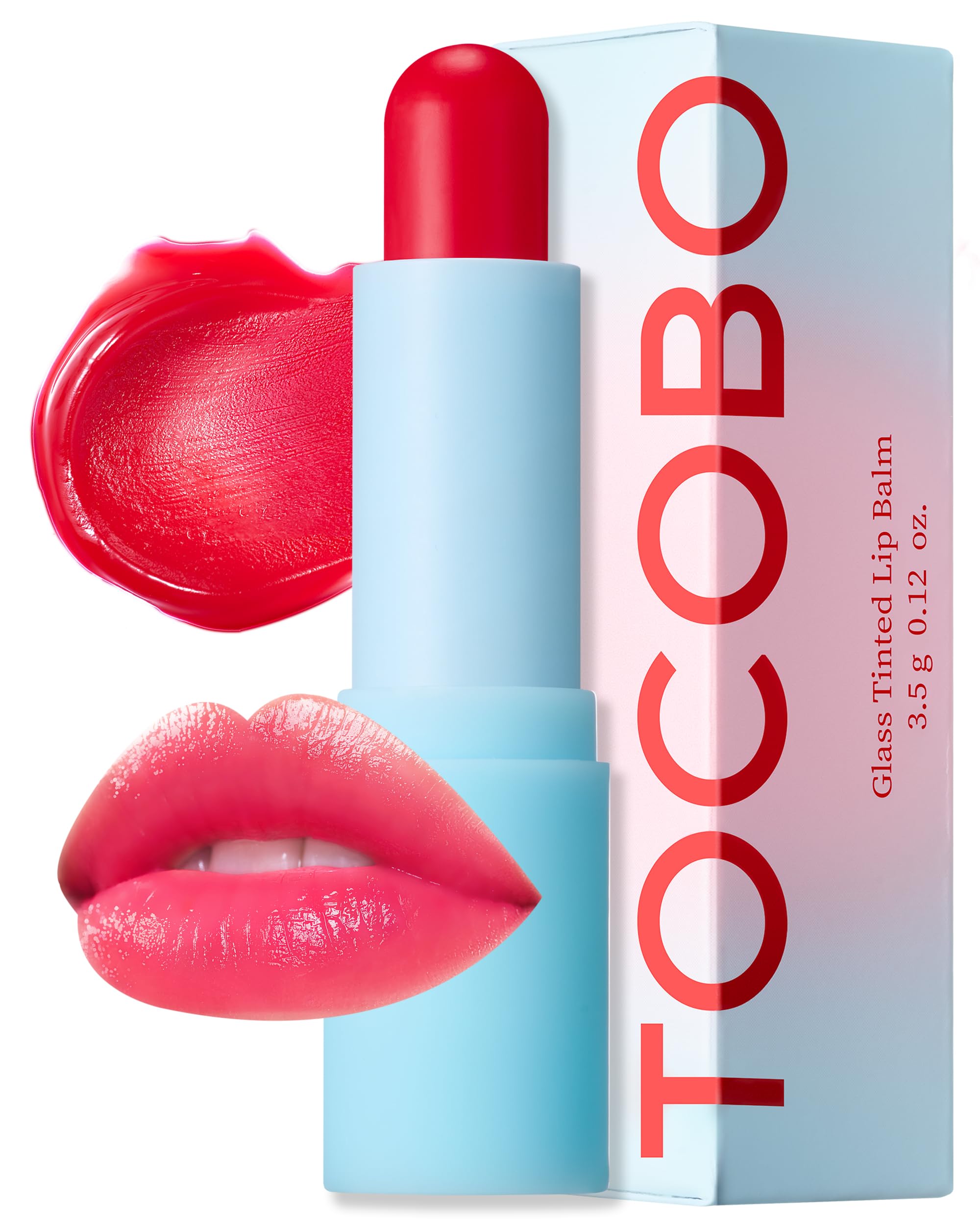 Bálsamo Labial Tocobo Glow Ritual 011 Flush Cherry 3.5 Ml Vegan - Venta Internacional.