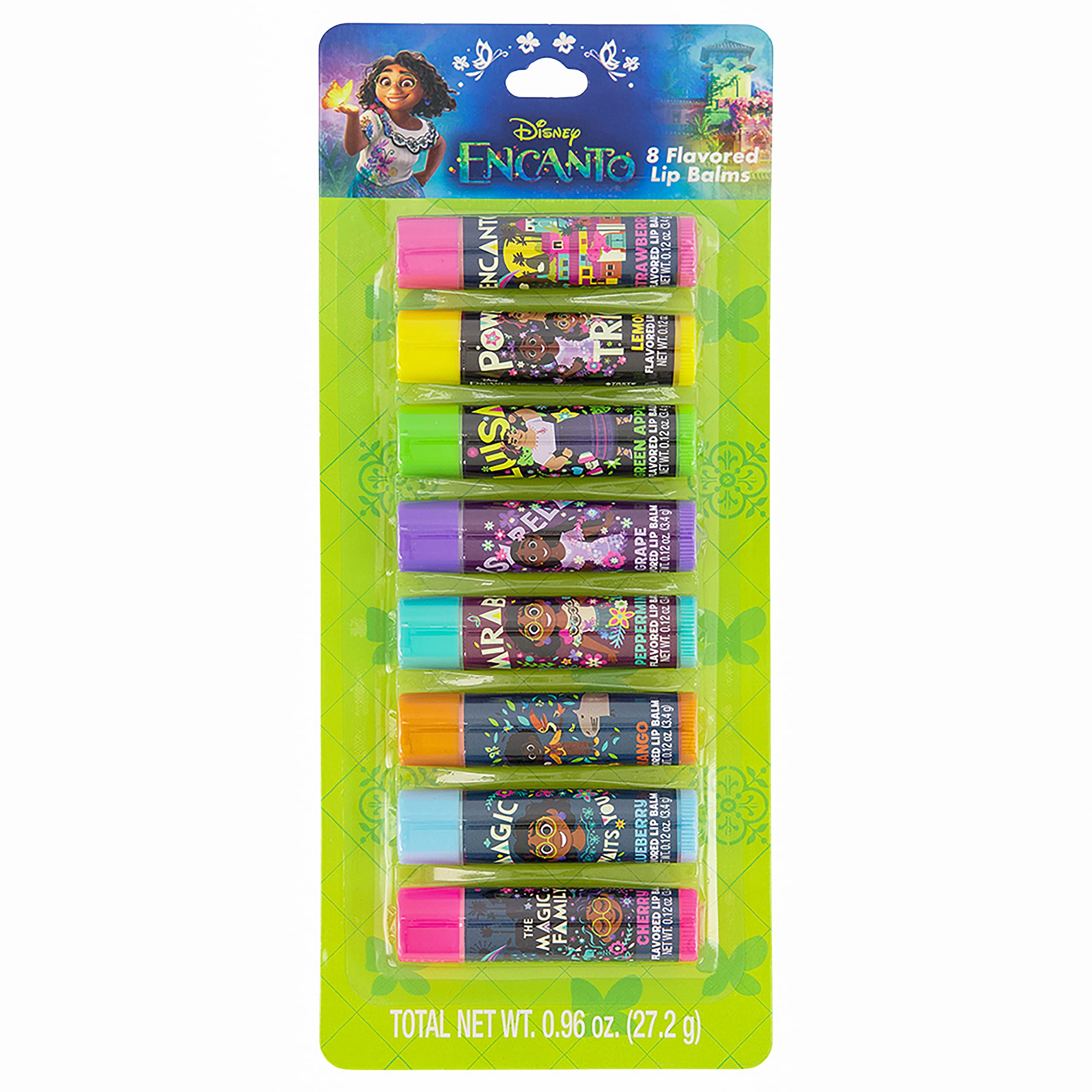 Bálsamo Labial Voraga Encanto, Paquete De 8, 240 Ml, Con Sabor A Color - Venta Internacional.