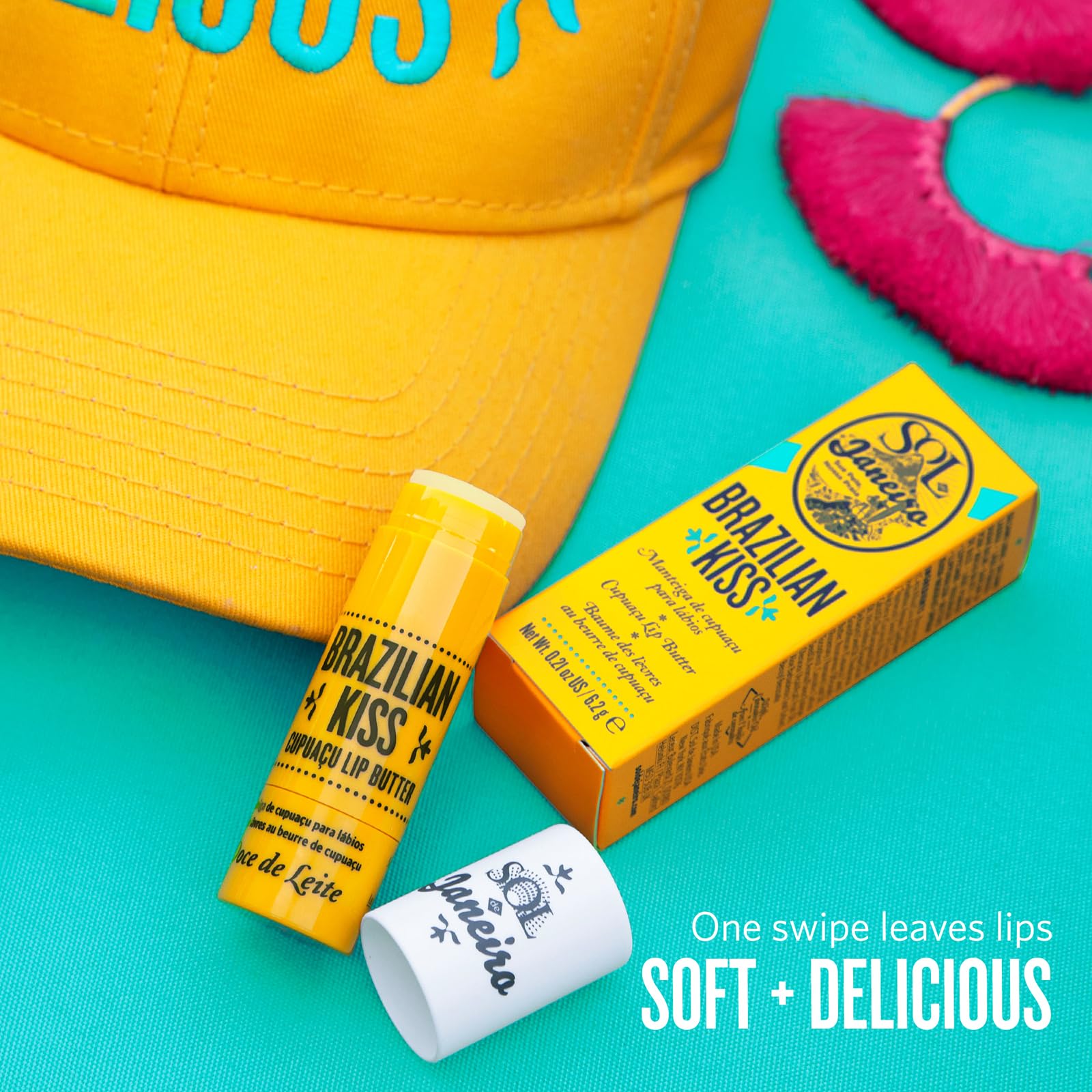 Foto 4 | Bálsamo Labial Sol De Janeiro Brazilian Kiss Hydrating - Venta Internacional.
