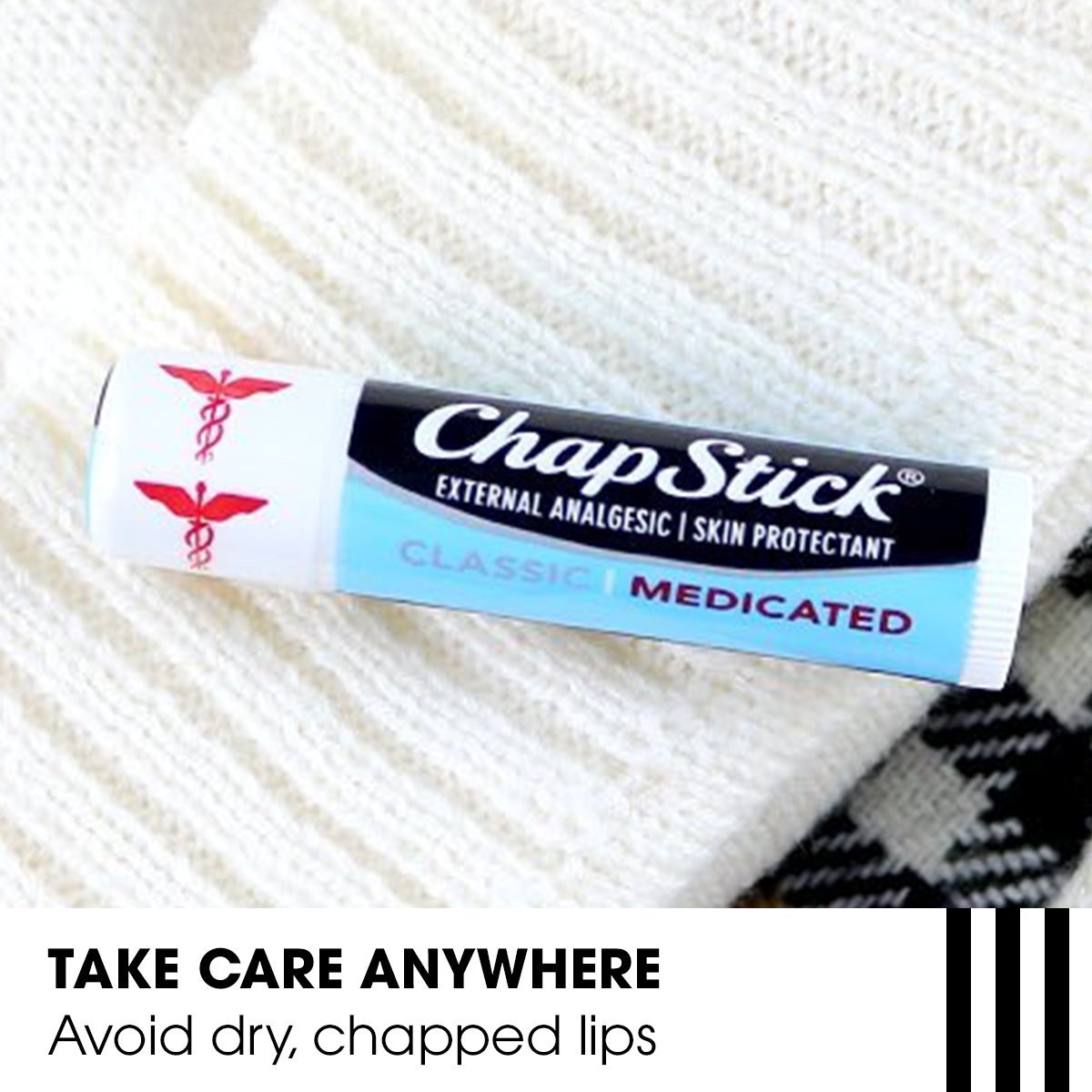 Foto 5 | Paquete De Recarga De 12 Barras Para Bálsamo Labial Chapstick Classic Medication - Venta Internacional.