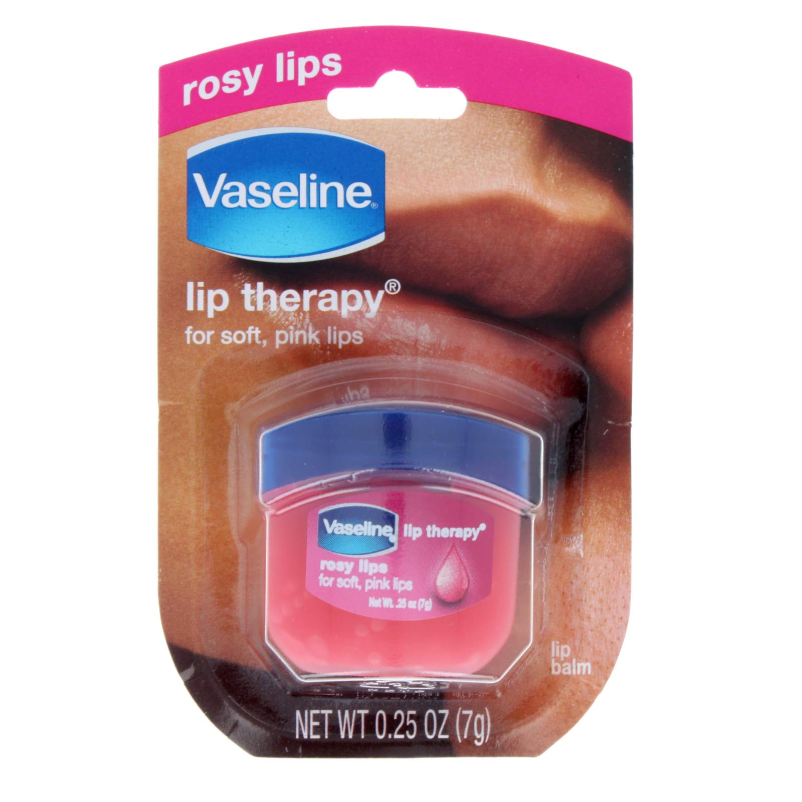 Bálsamo Labial Vaseline Lip Therapy Rosy Lips 1 Unidad (paquete De 6) - Venta Internacional.