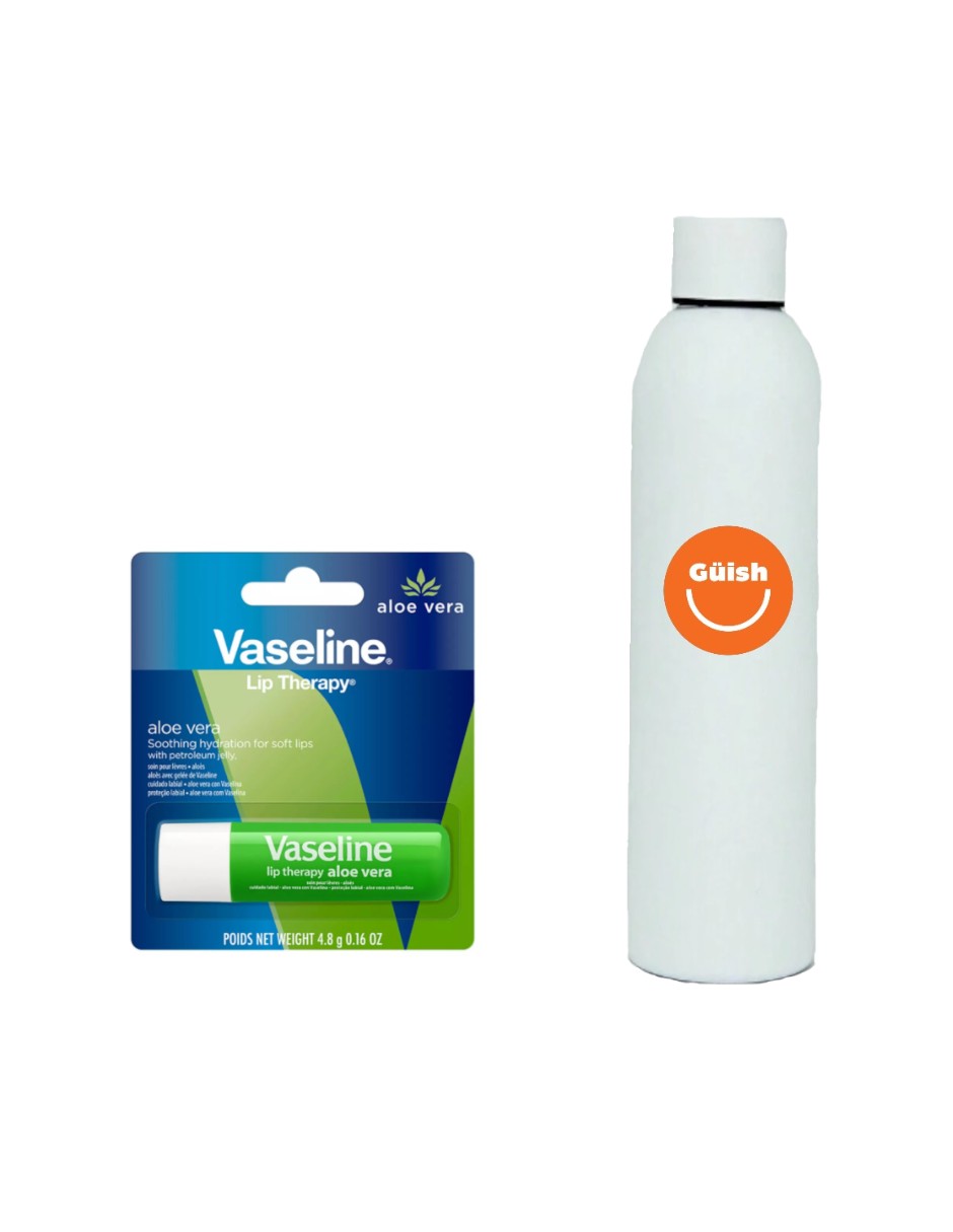 Vaselina Lip Therapy Aloe Vera + Termo Güish Gratis